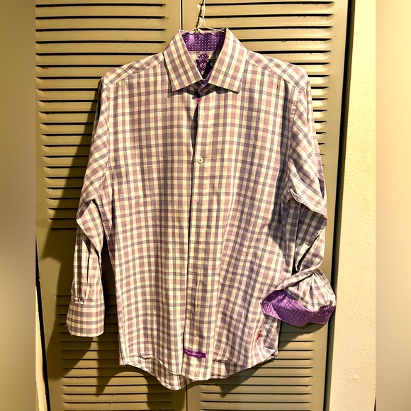 English Laundry Other - English Laundry men's long sleeve button-down shirt  15.5-32/33 purple